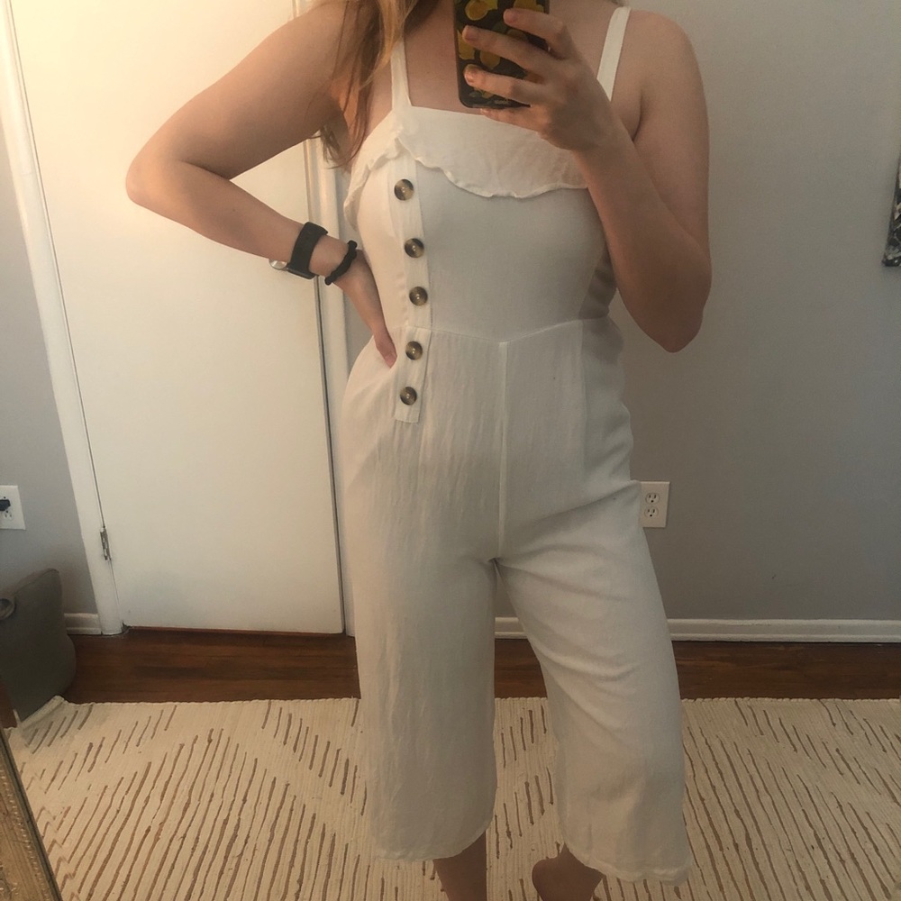 White Jumpsuit